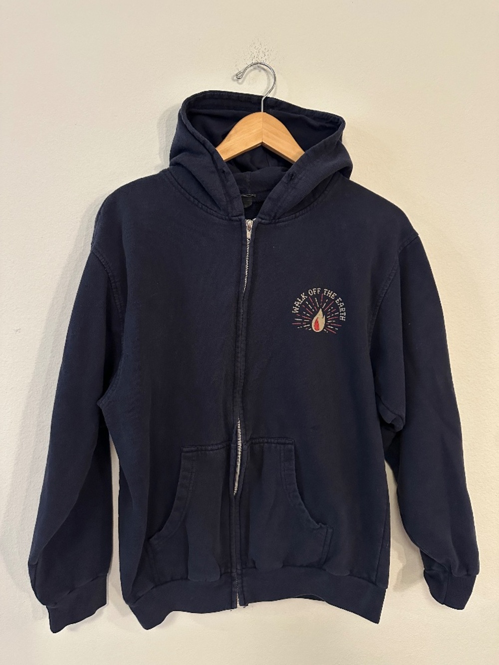 Tultex Walk Off The Earth Fire In My Soul Full Zip Hoodie Size M